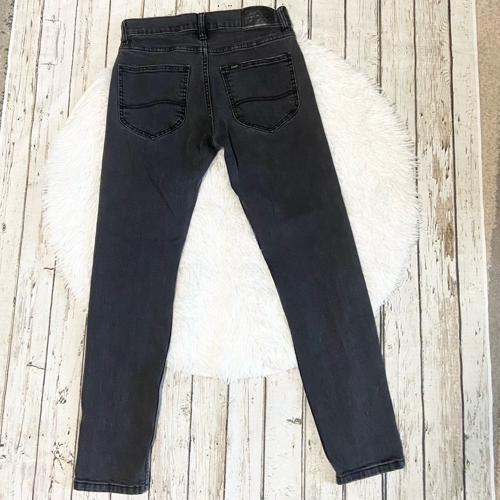 MEN’S Lee jeans black skinny fit size 29x 30 - Picture 2 of 5